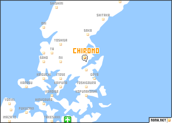 map of Chiromo