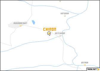 map of Chiron