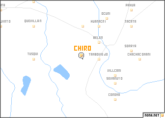 map of Chiro