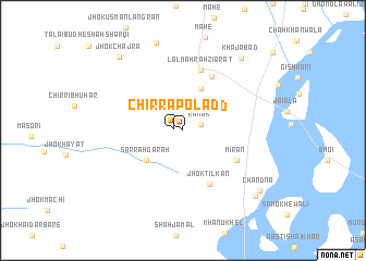 map of Chirra Polād
