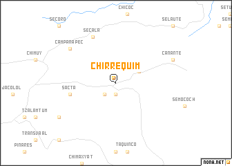 map of Chirrequim