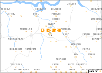 map of Chirrumán