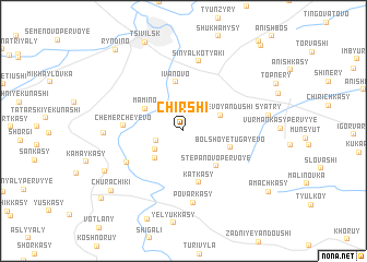 map of Chirshi