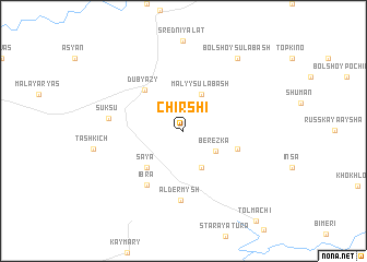 map of Chirshi