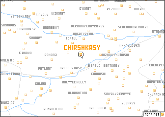 map of Chirshkasy