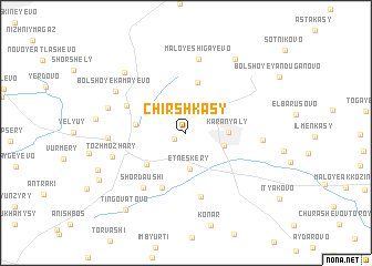 map of Chirshkasy