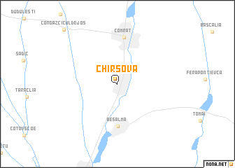 map of Chirsova