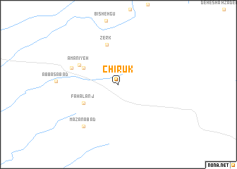 map of Chīrūk
