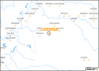 map of Chirunda