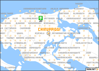 map of Chiruppiddi