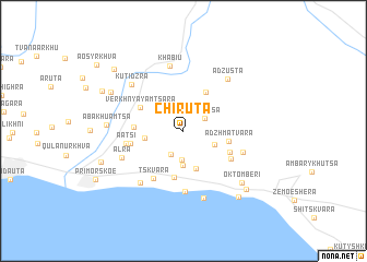 map of Chirutʼa