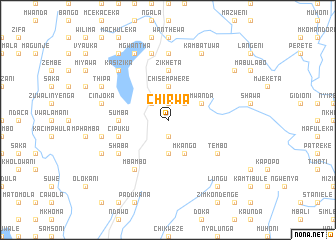 map of Chirwa