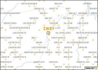 map of Chiry