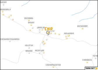 map of Chīr