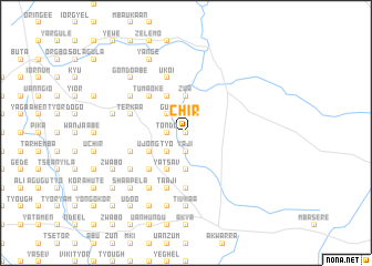 map of Chir