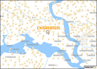 map of Chisadong-ni