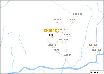 map of Chisako