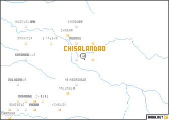 map of Chisalandao