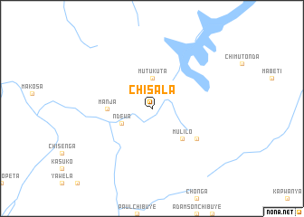 map of Chisala