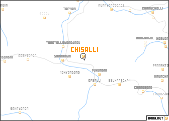 map of Chisal-li