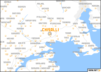 map of Chisal-li