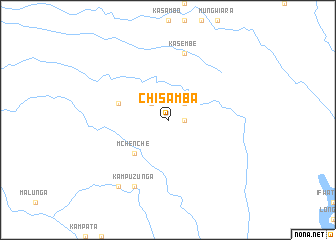 map of Chisamba