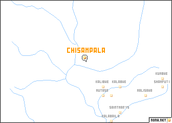 map of Chisampala