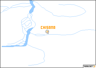 map of Chisana