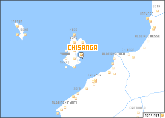 map of Chisanga