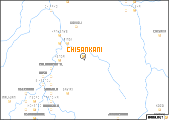 map of Chisankani