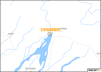 map of Chisāpānī