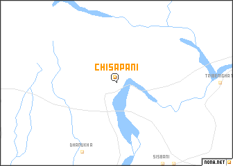 map of Chisāpāni