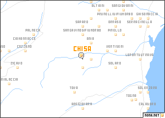 map of Chisa