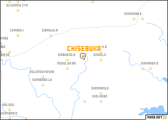 map of Chisebuka