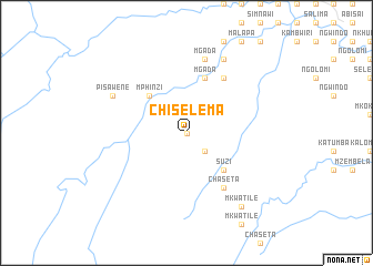 map of Chiselema