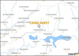 map of Chiselhurst