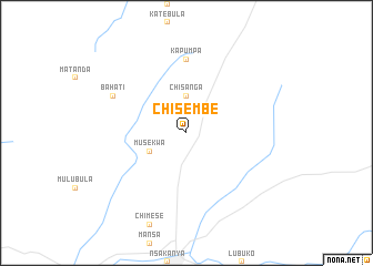 map of Chisembe