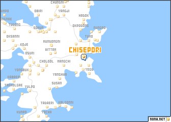 map of Chisep\