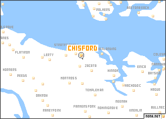 map of Chisford