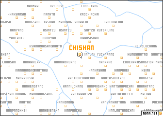 map of Chishan