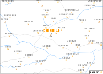 map of Chishili