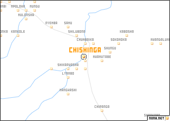 map of Chishinga