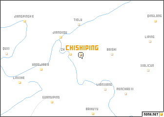 map of Chishiping