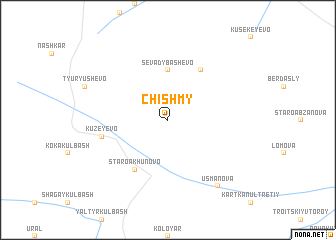 map of Chishmy