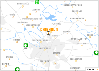 map of Chisholm