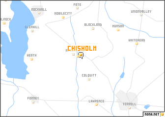 map of Chisholm