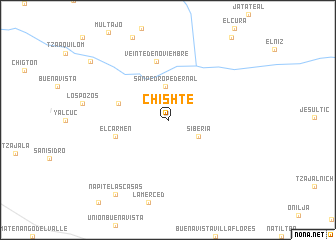 map of Chishté