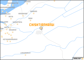 map of Chishtiān Mandi
