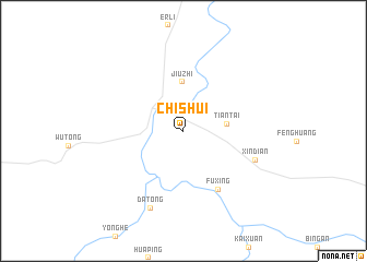 map of Chishui