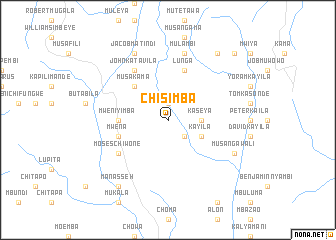 map of Chisimba